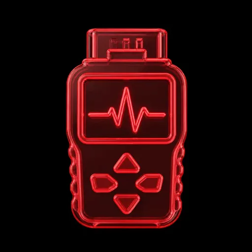 Diagnostyka komputerowa OBD - ikona usługi 3D